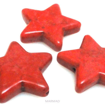 Howlit - gwiazda 25mm - czerwony