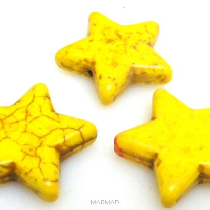 Howlit - gwiazda 25mm - żółty