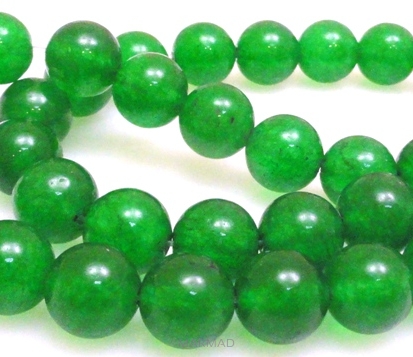Jadeit - kula 10mm - zielony