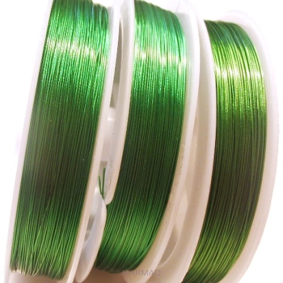 Linka jubilerska zielona - średnica 0,38 mm