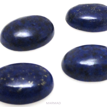 Kaboszon - lapis lazuli - owal 14x10mm
