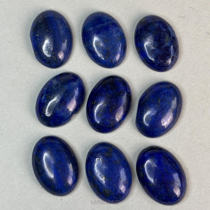 Kaboszon - lapis lazuli - owal 25x18mm