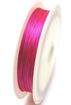 Linka jubilerska różowa - średnica 0,38 mm 