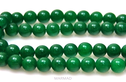 Jadeit - kula 8mm - zielony