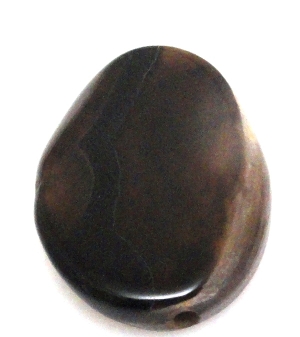 Agat - na zawieszkę owal 33x24x6mm