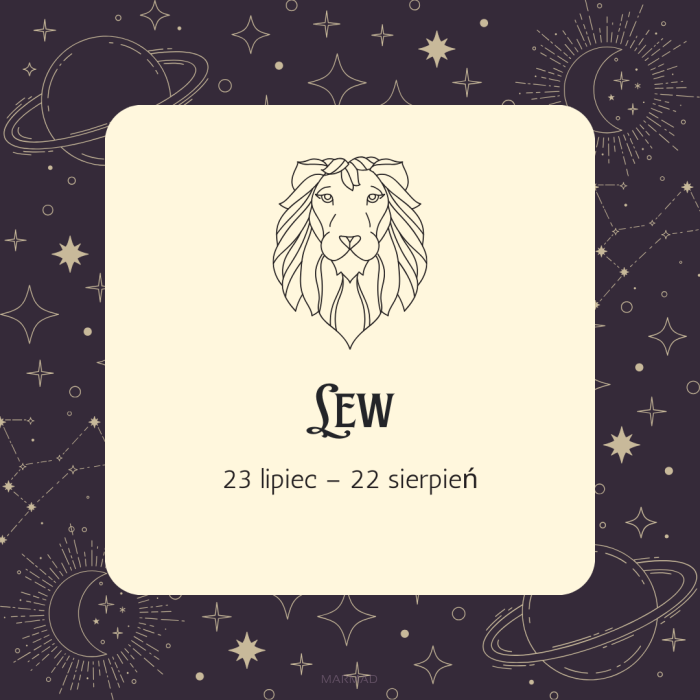 LEW- znak zodiaku i kamienie jakie do niego są przypisane